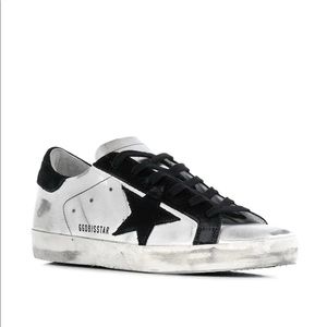 Golden goose superstar leather sneaker